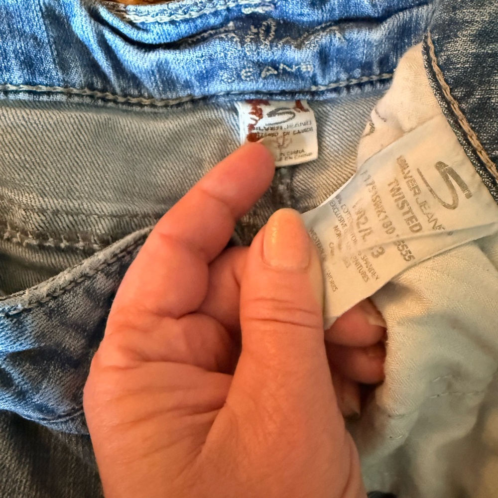Silver Jeans Women's Light Blue Denim